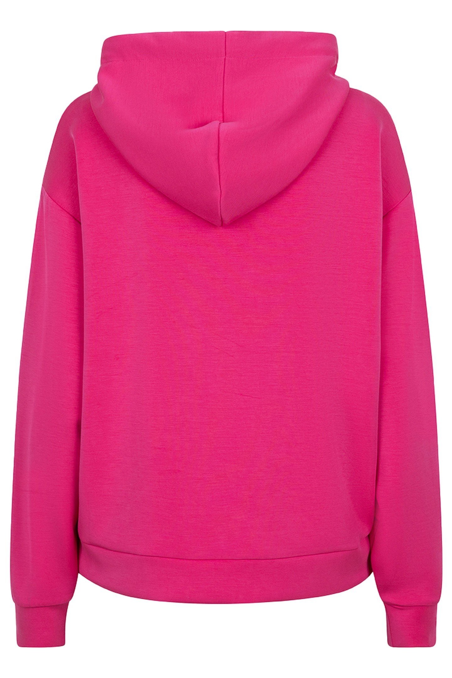 SWEATER HOODIE MODAL CERISE PINK 2