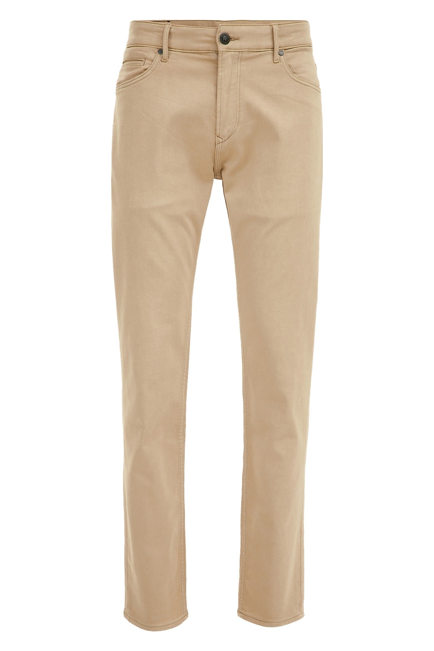 5-POCKET MID WAIST BEIGE 4