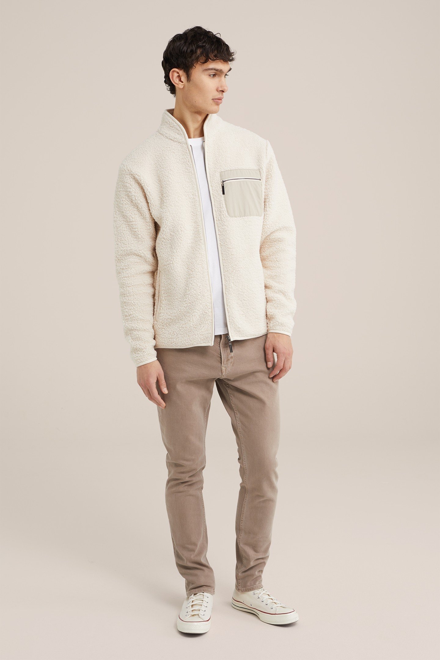 CARDIGAN WITH ZIPPER BLACK 4