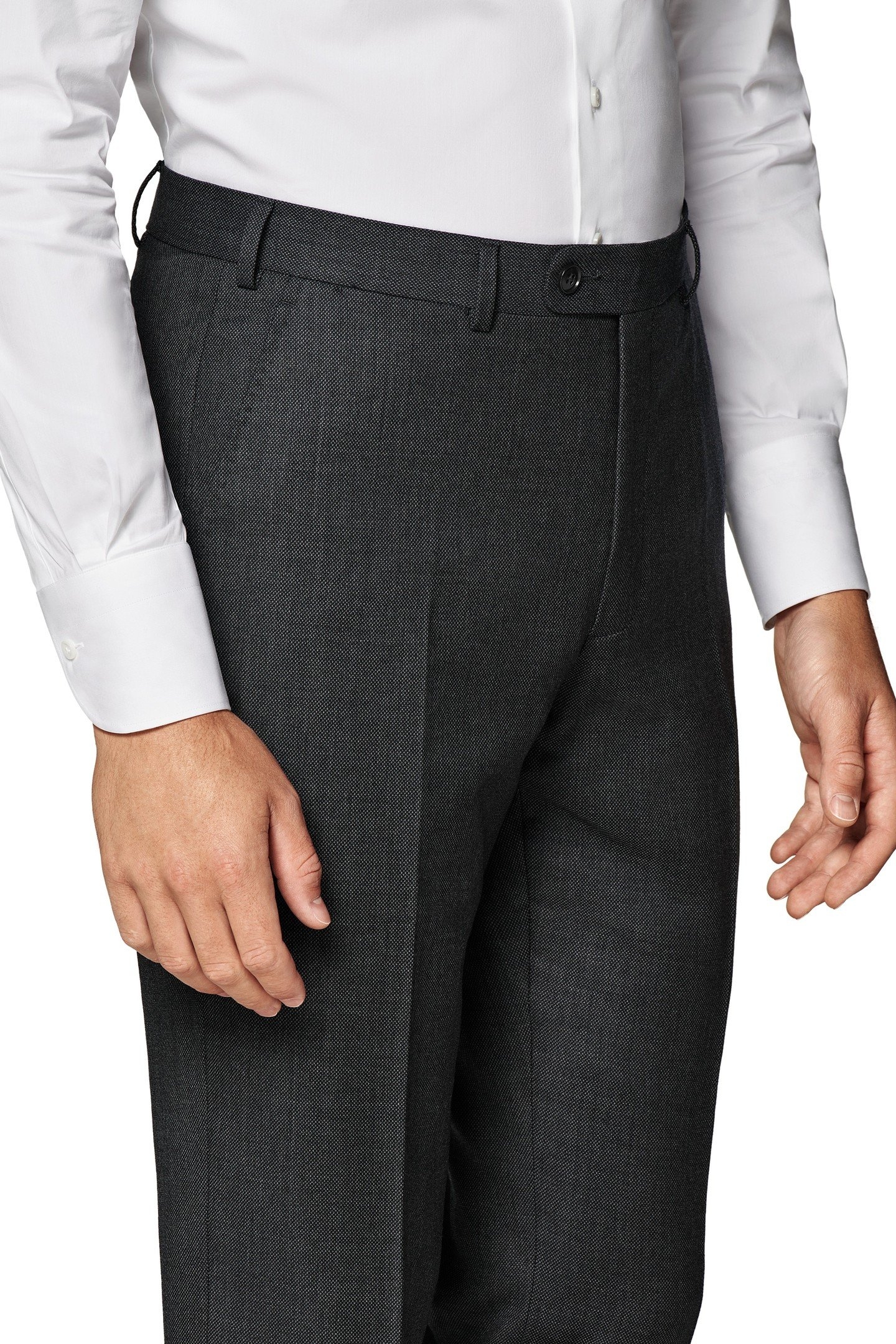 BRESCIA D. GREY PURE WOOL S130 DARK GREY 6