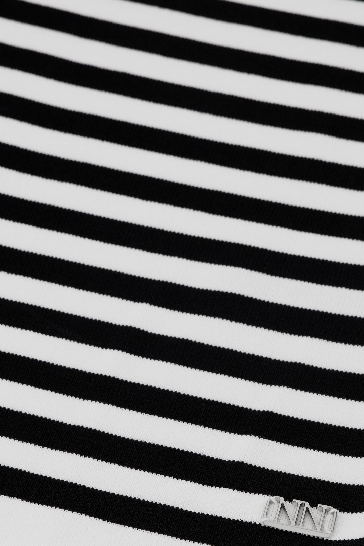 JOLIE LS STRIPE PULLOVER BLACK/OFF WHITE 3