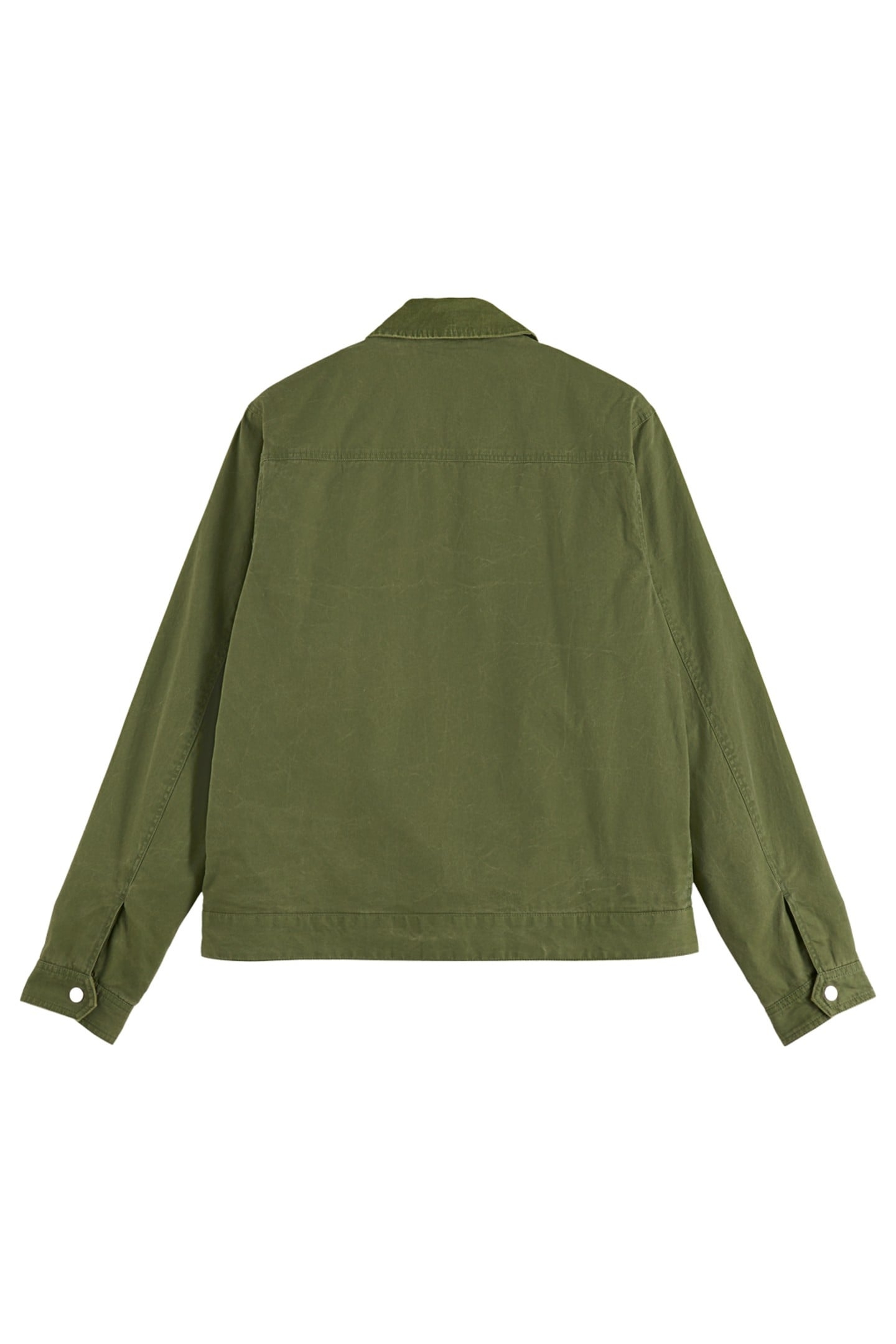 PIGMENT-DYED WORKER JACKET ARMY 2