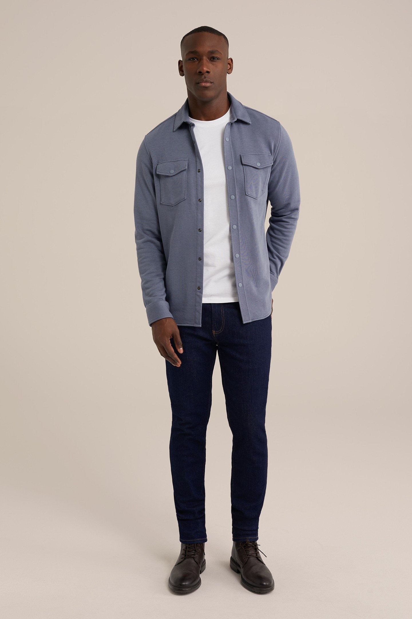 OVERSHIRT GREYISH BLUE 4