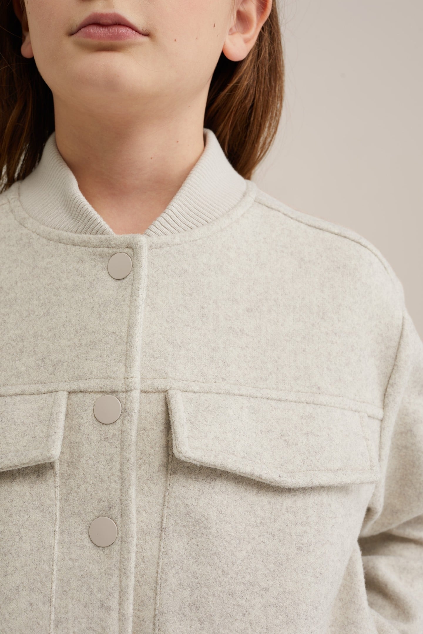 GIRLS BOMBER BEIGE 5