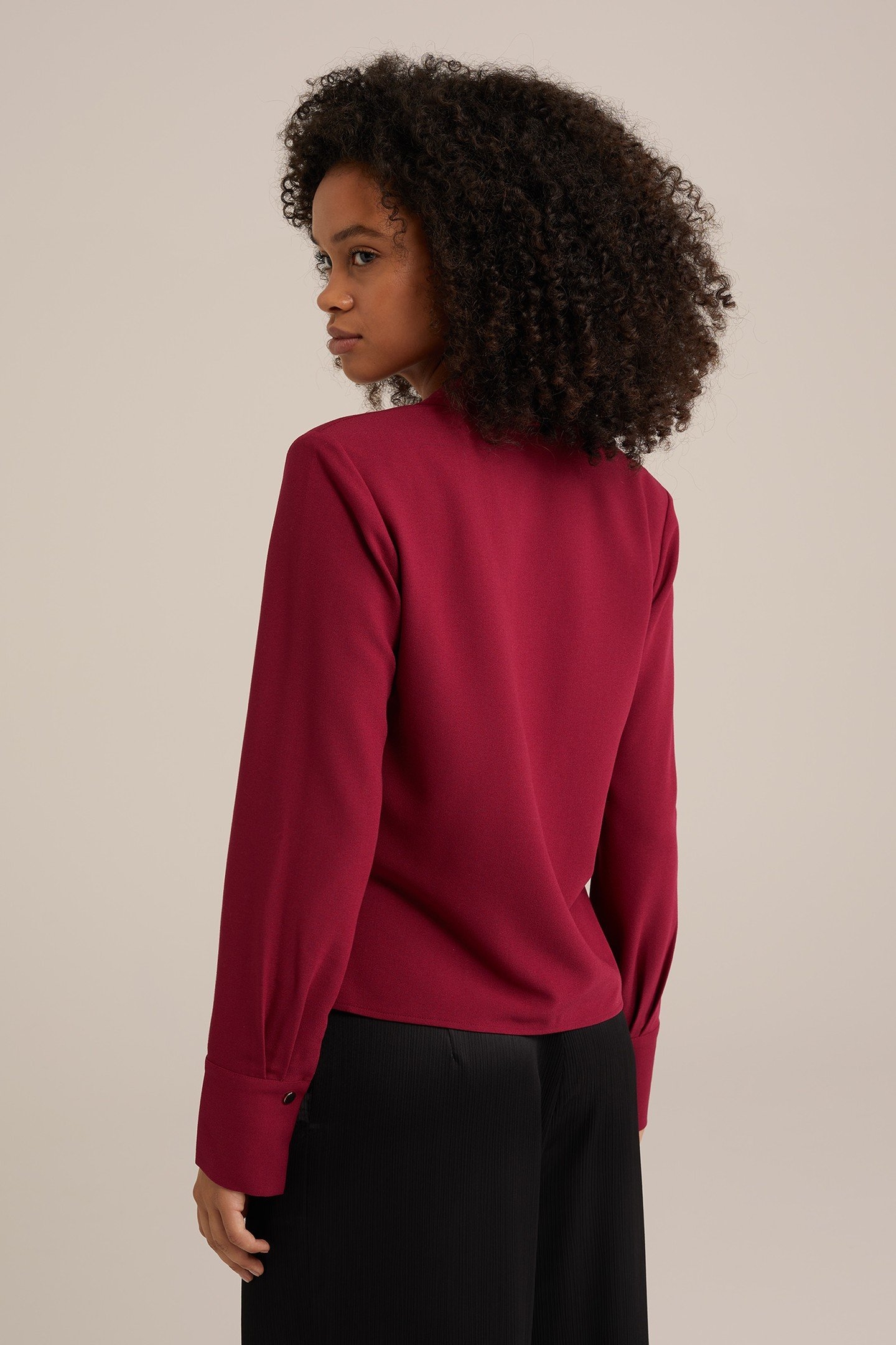 BLOUSE VINTAGE RED 3