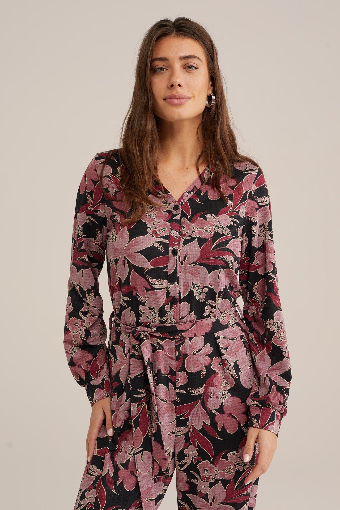 JUMPSUIT AUBERGINE 1