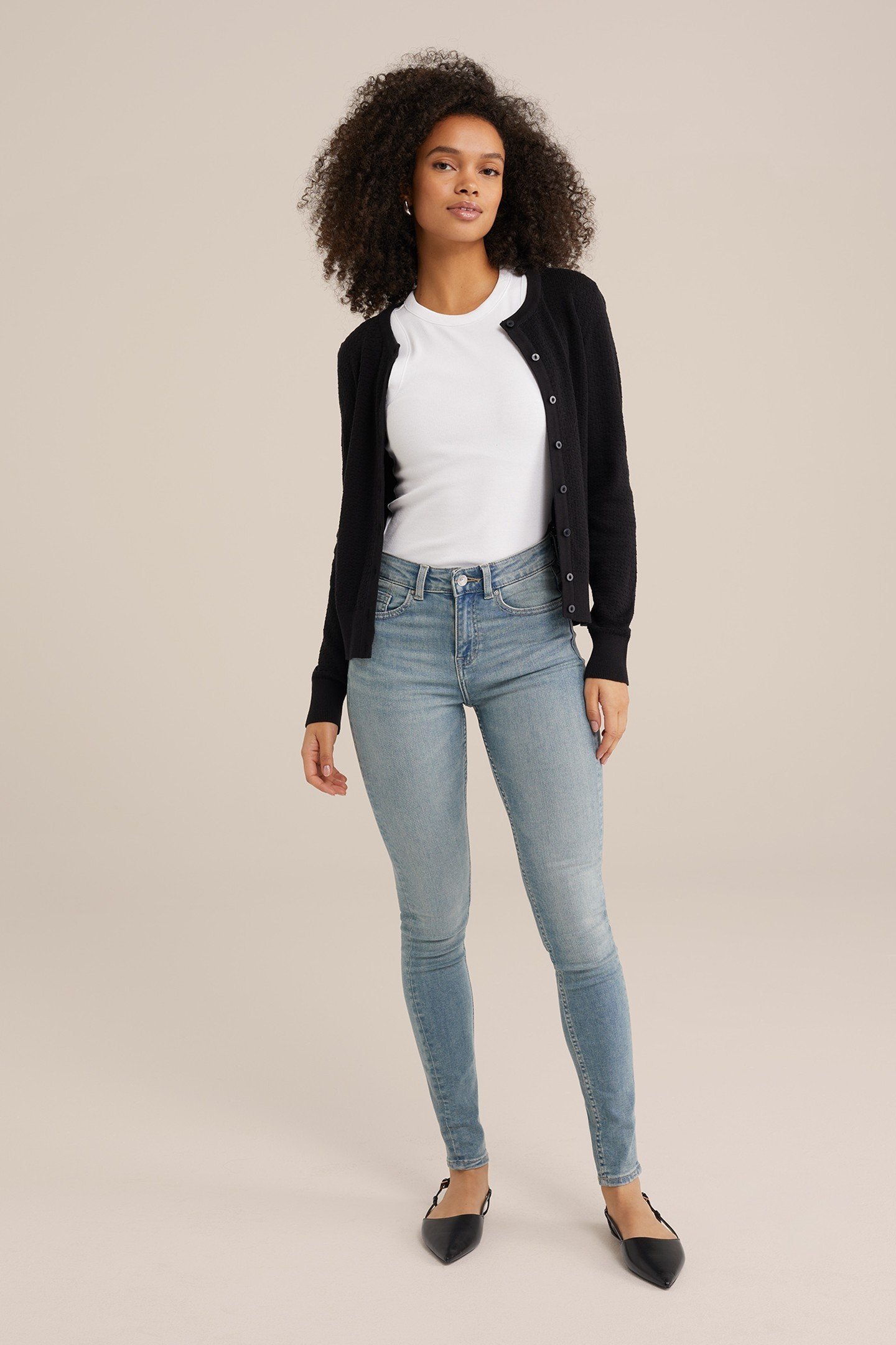 5-POCKET MID WAIST BLUE 4