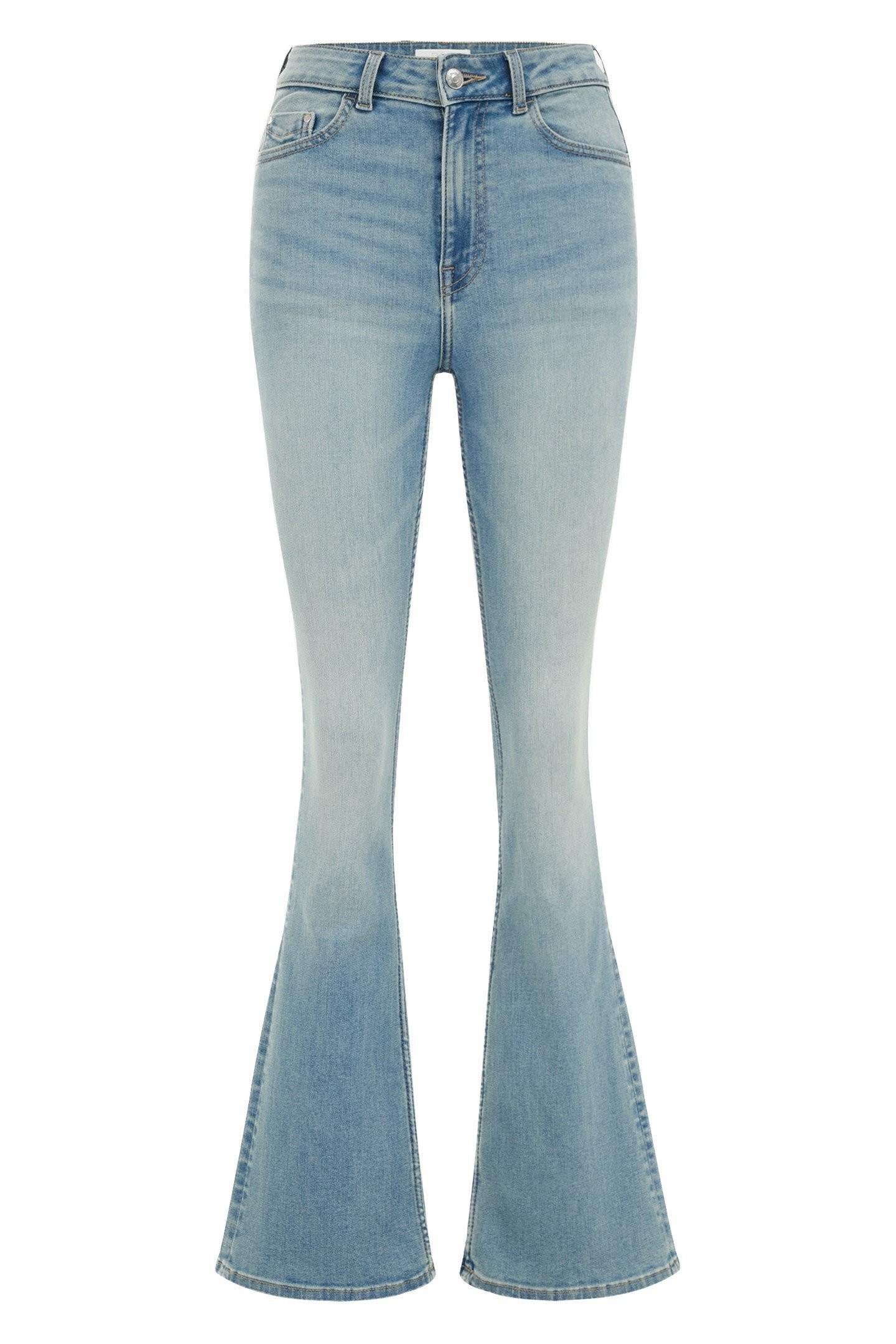 5-POCKET HIGH WAIST BRIGHT BLUE 1