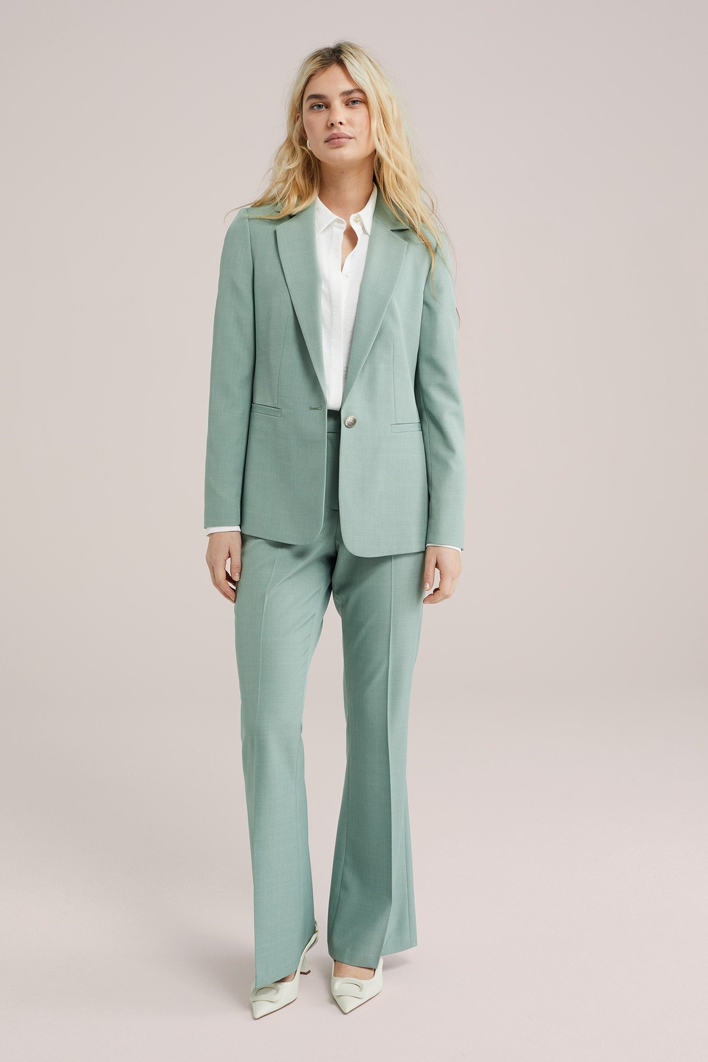 BLAZER PASTEL GREEN 2