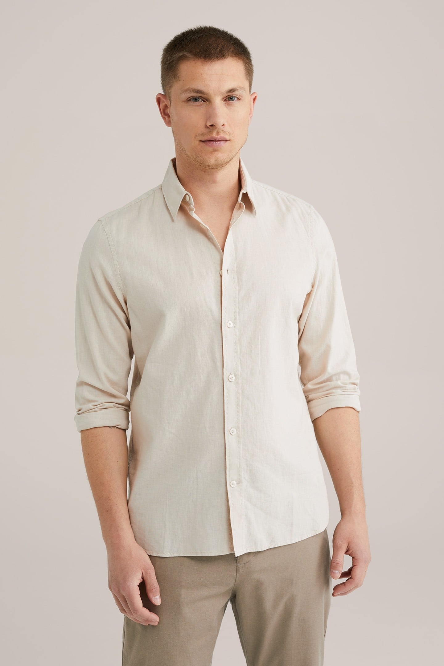 SHIRT LIGHT BROWN 2