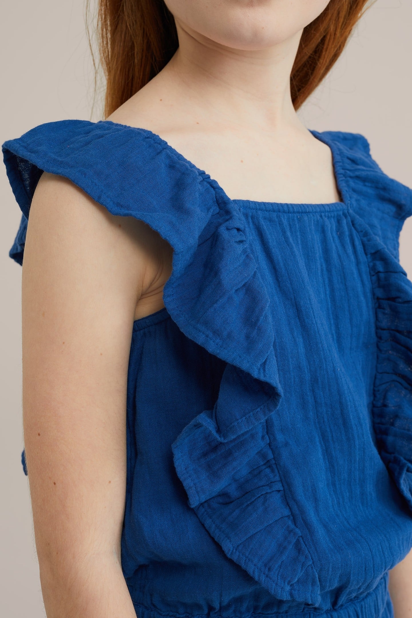 GIRLS JUMPSUIT DARK BLUE 4