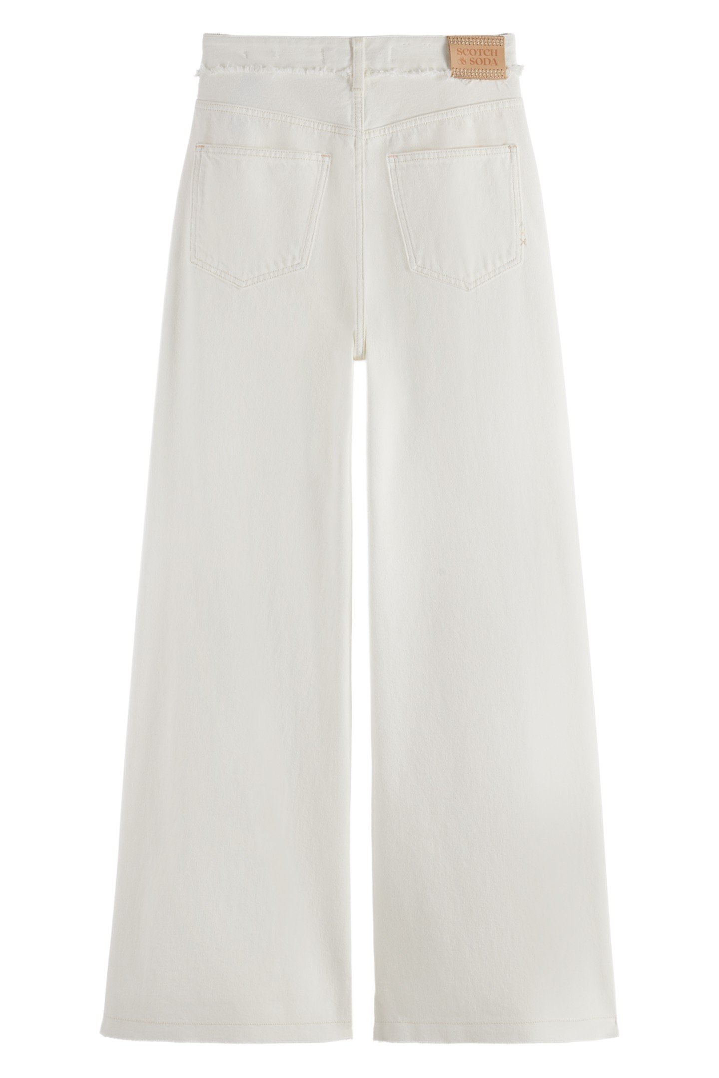 THE WAVE WIDE LEG JEANS FADED WHITE 2