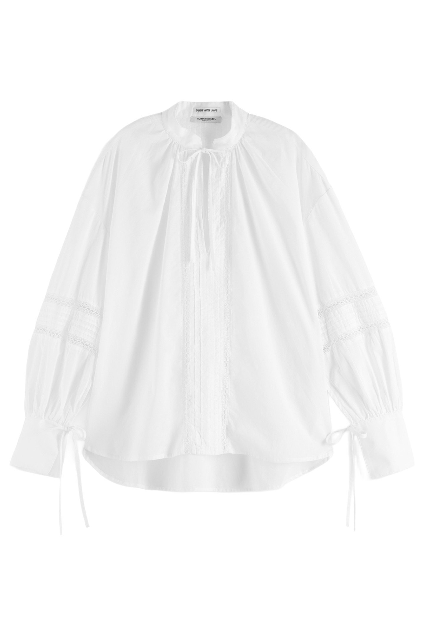 LACE TUNIC TOP WHITE 1