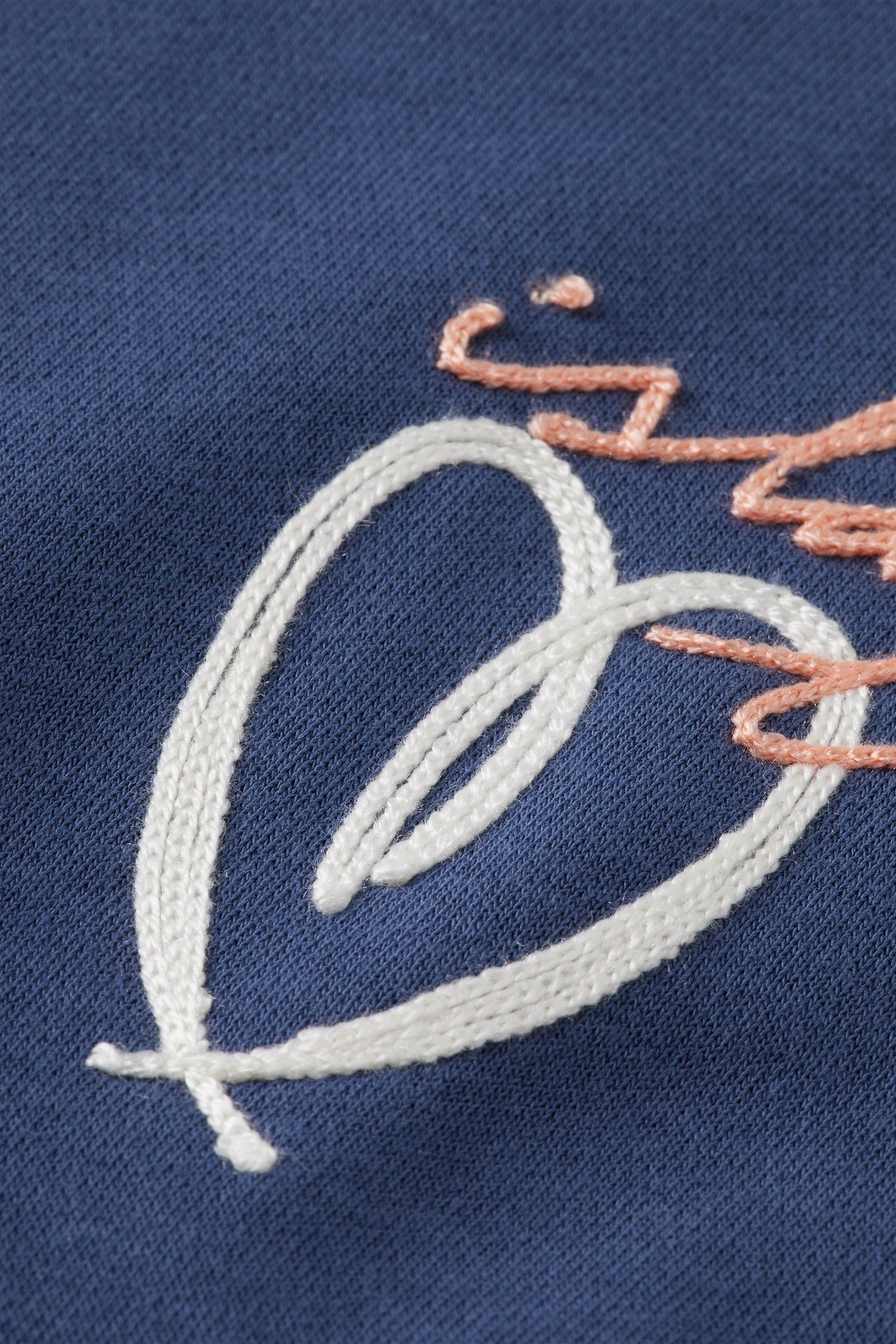 EMBROIDERED REGULAR FIT SWEATSHIRT ATLANTIC BLUE 5