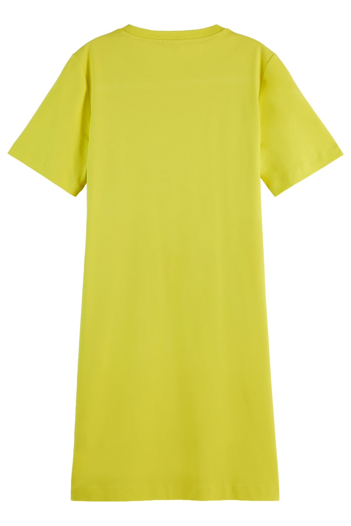KNOTTED JERSEY DRESS CITRUS YELLOW 4