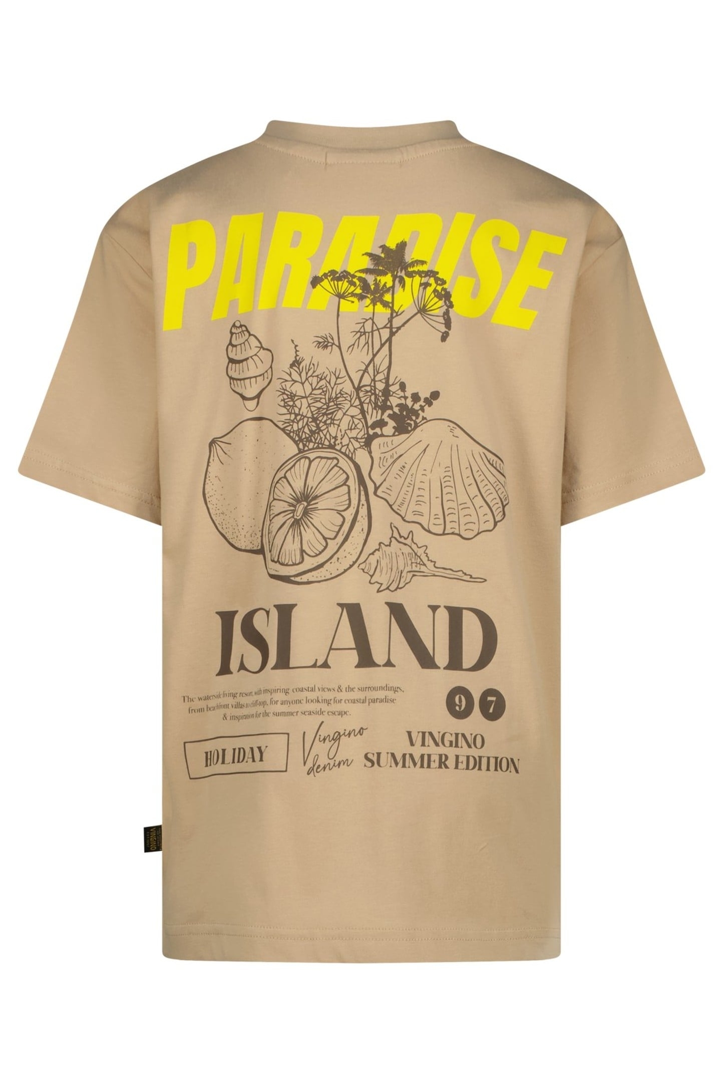 BOYS HITTO T-SHIRT DUNE SAND 2