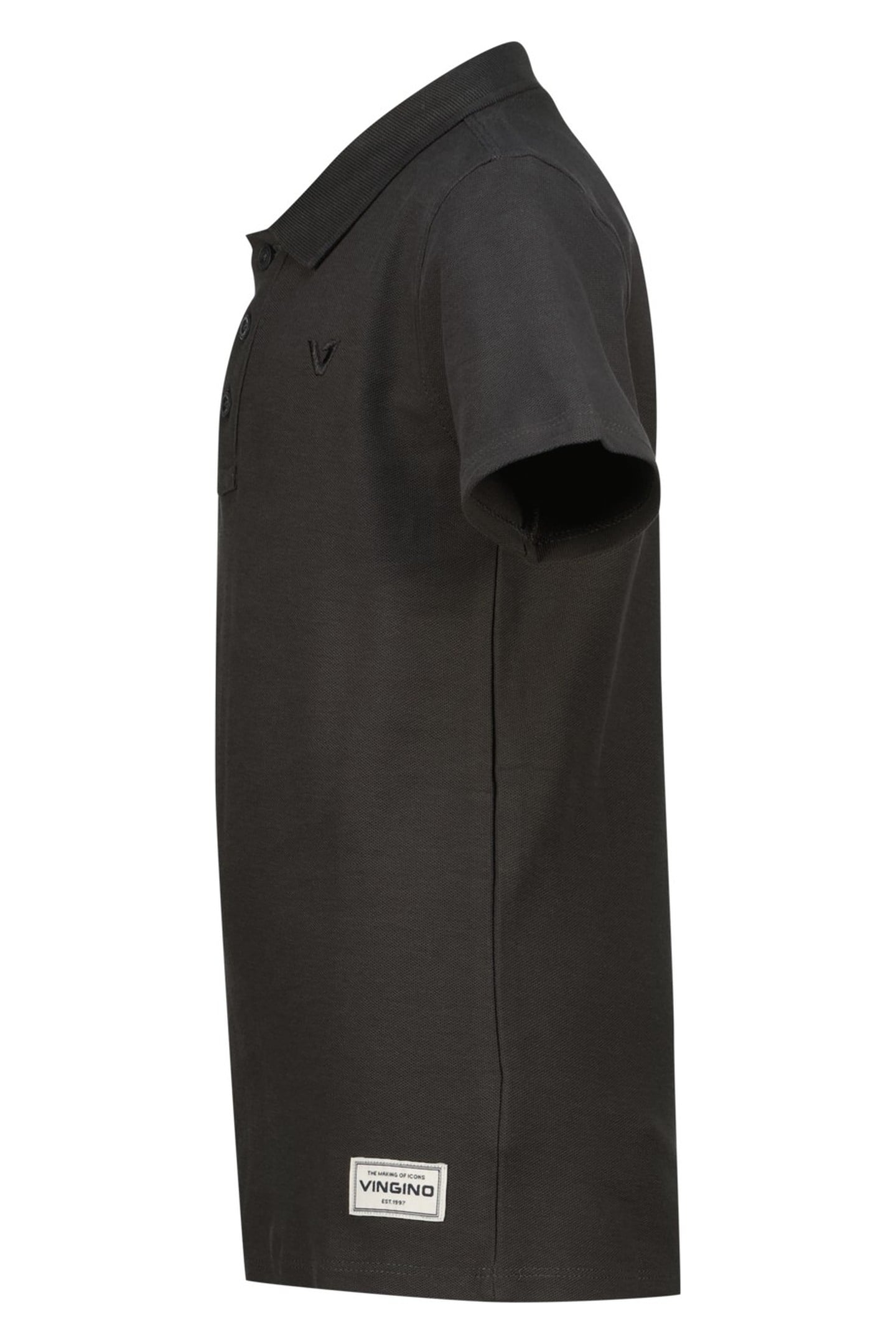 BOYS POLO BASIC POLO / RUGBY METTALIC GREY 3