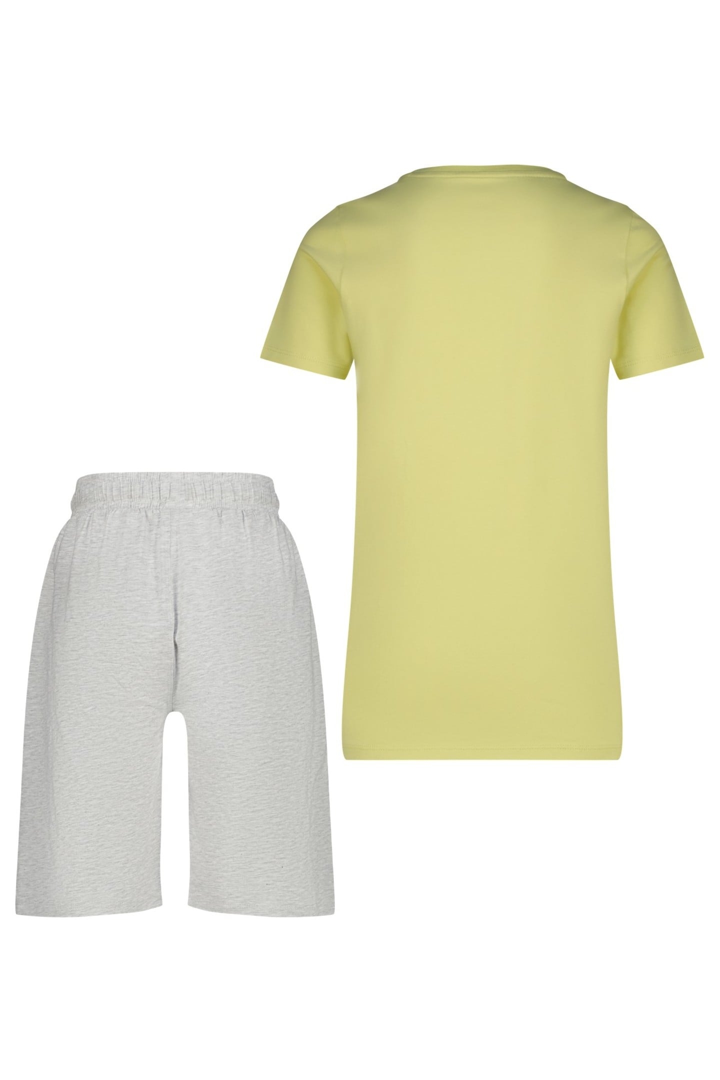 BOYS WENKO PYJAMA PALE LIME YELLOW 2
