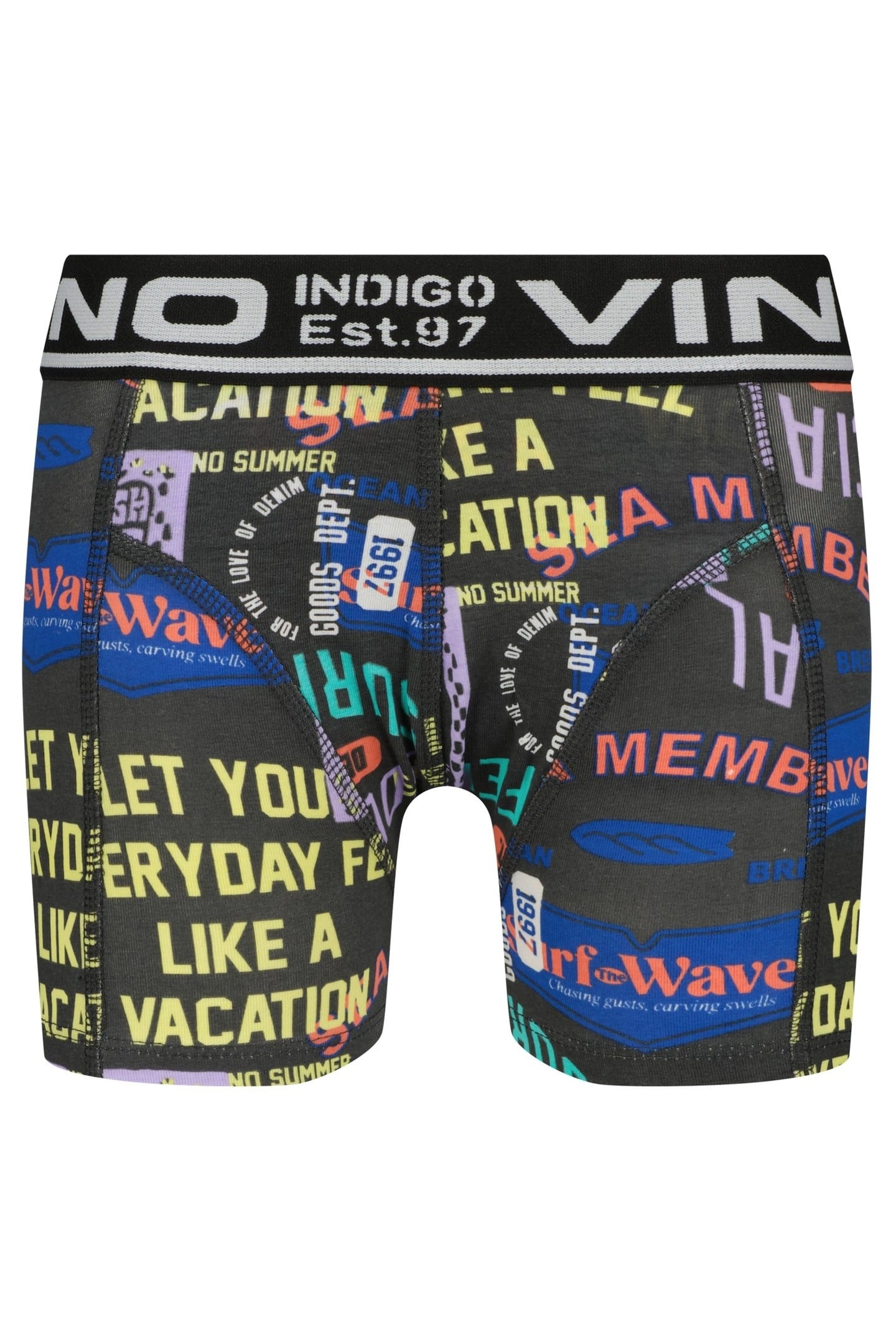 BOYS B-SO26 COLOR 3 PACK BOXER DARK BLUE 2