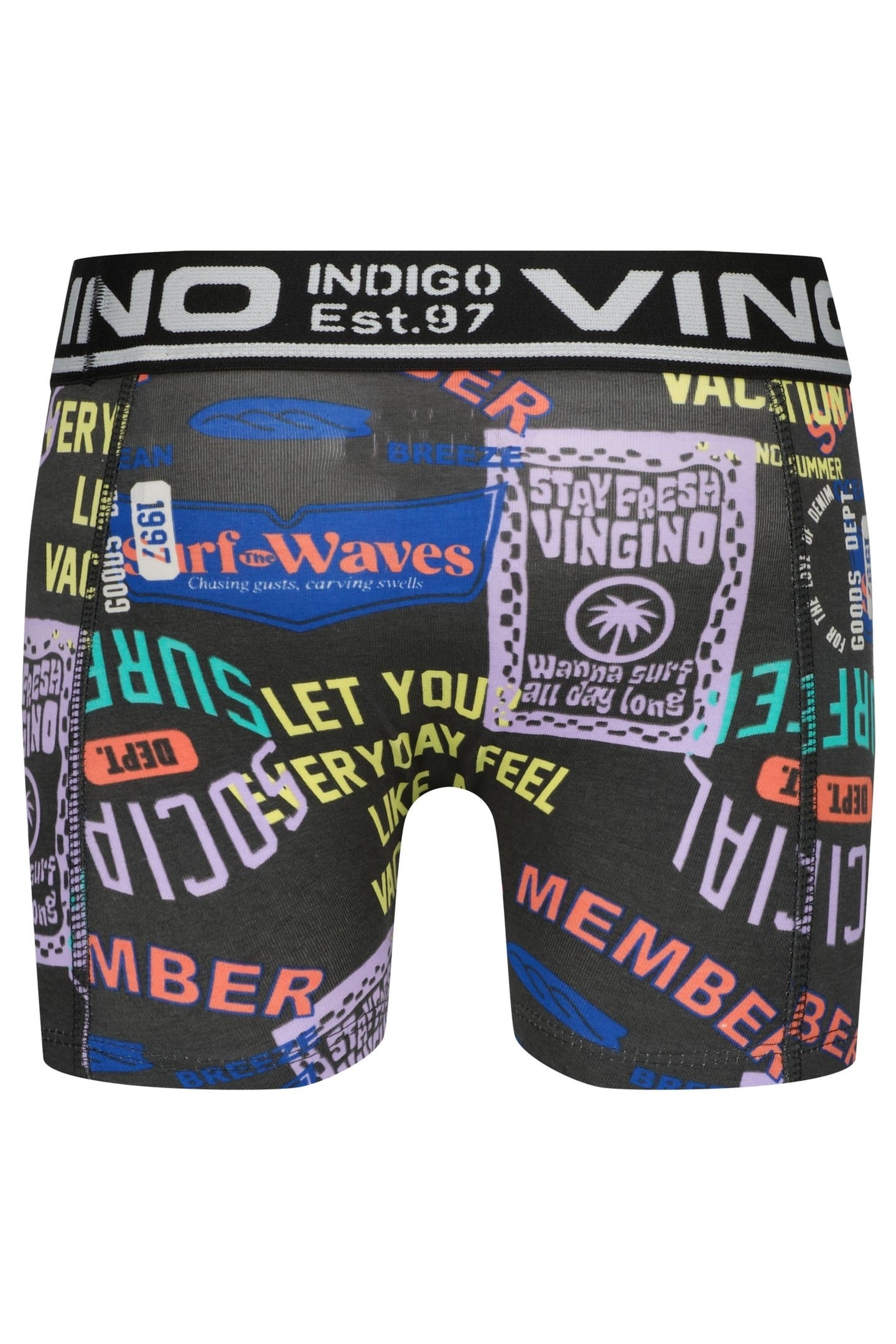 BOYS B-SO26 COLOR 3 PACK BOXER DARK BLUE 3