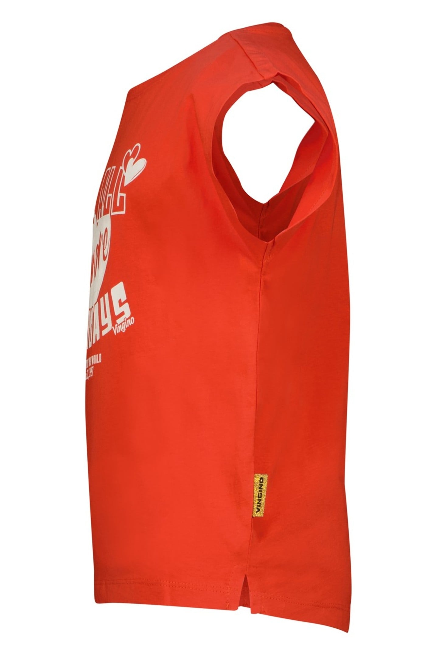 GIRLS HAMAE T-SHIRT BREEZE RED 3