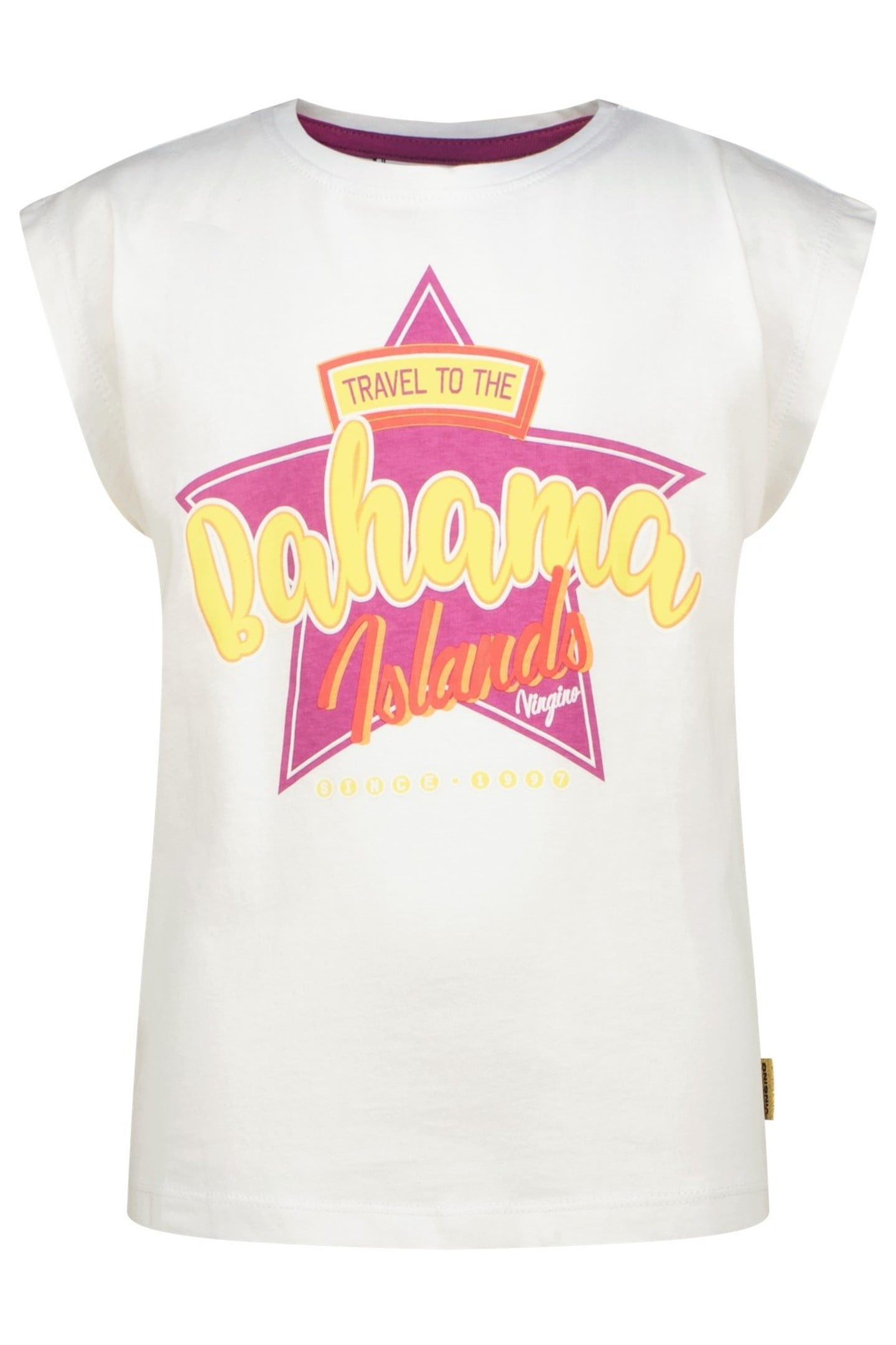 GIRLS HOSIE T-SHIRT REAL WHITE 1