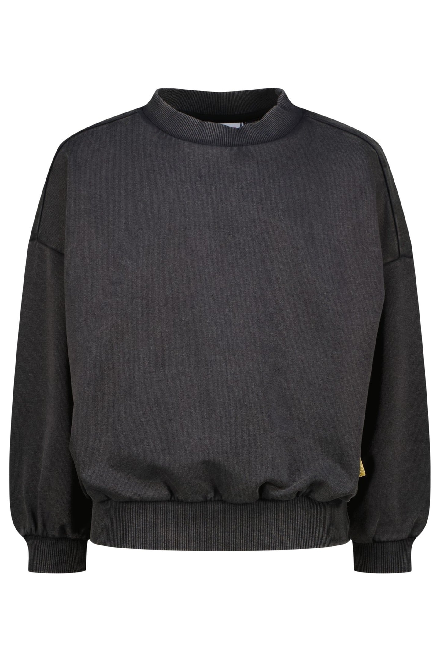 GIRLS NADJA SWEATER WASHED BLACK 1