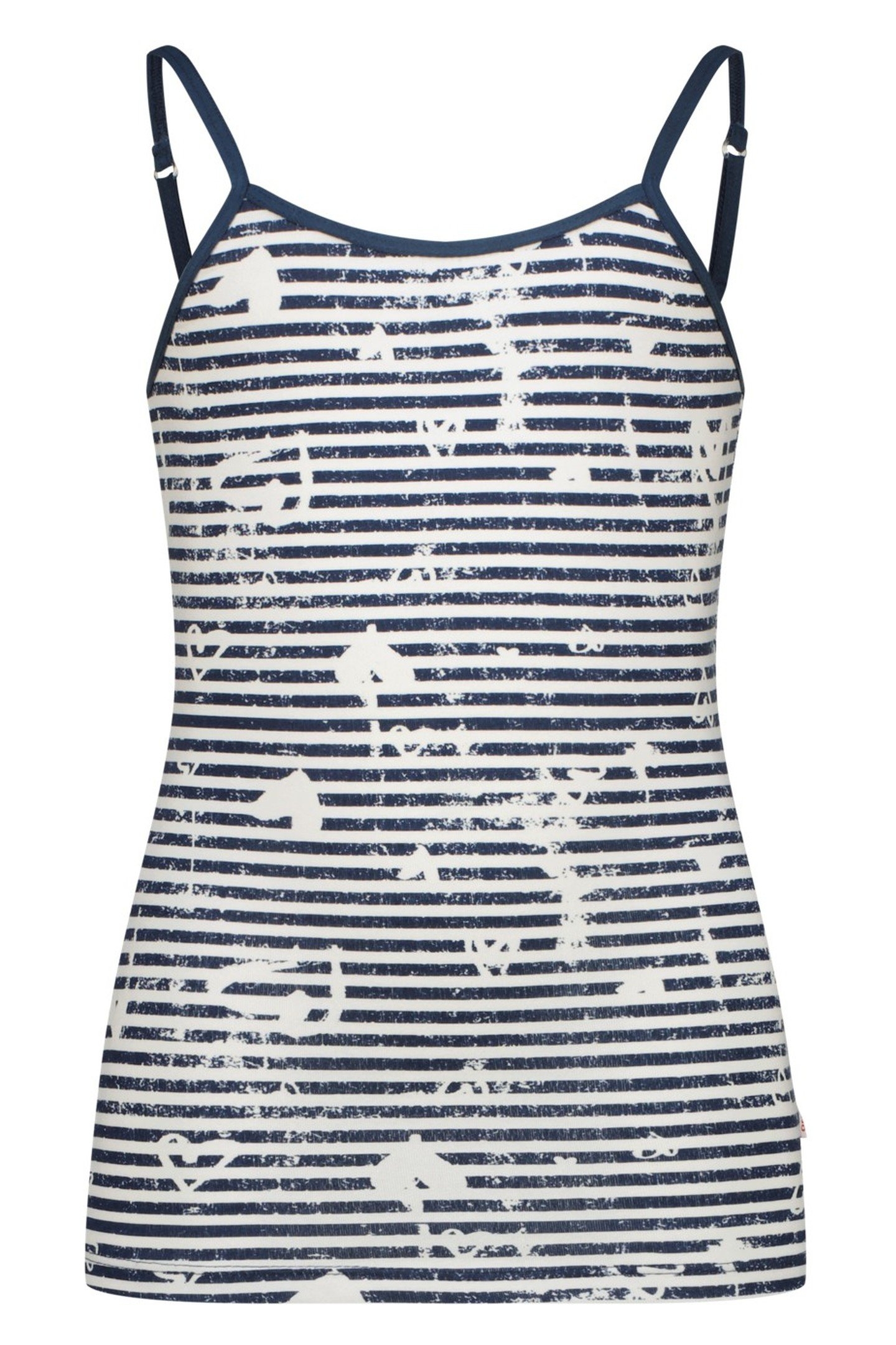 GIRLS G-SO26-5 STRIPE SINGLET SET UNDERWEAR SET DARK BLUE 3