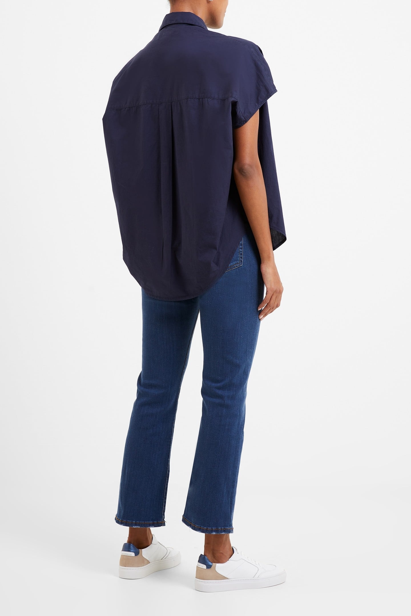 CELE RHODES POPLIN SLVLSS SHRT INDIGO 4