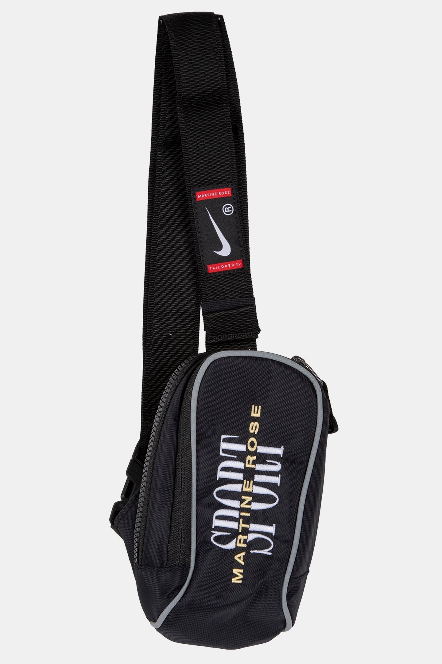 NIKE – U NRG MRS CROSSBODY BAG BLACK/PARTICLE GREY/INFINITE  2