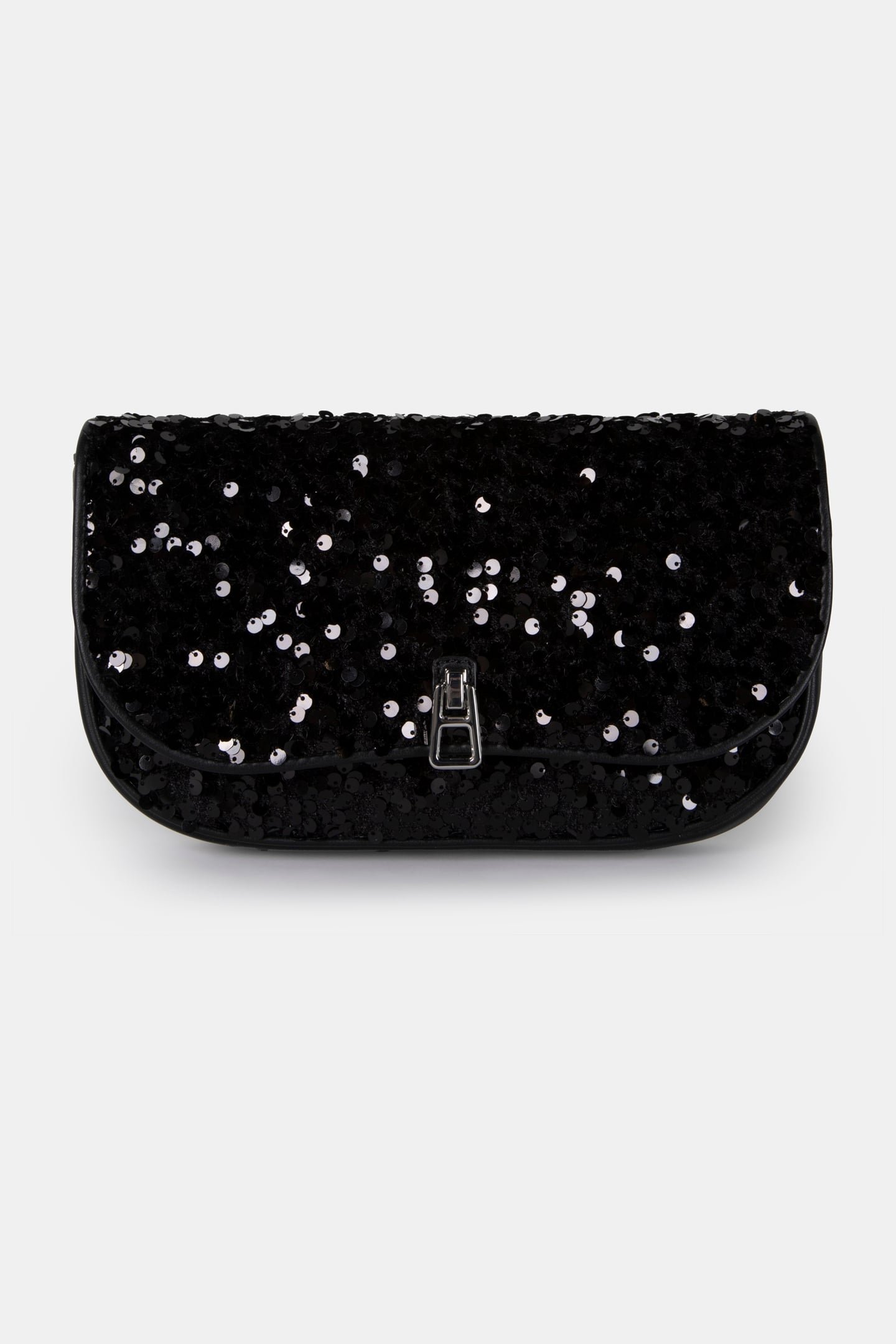CROSS BODY BAG IN BLACK SEQUIN 2
