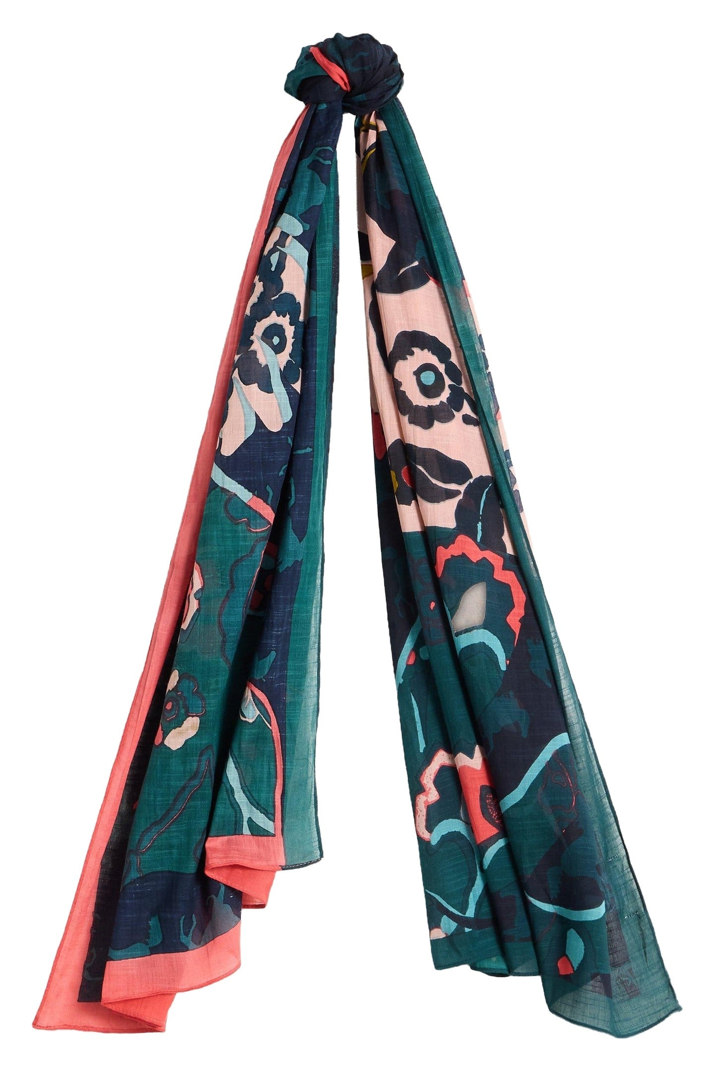 HORSING AROUND SCARF NAVY MULTI 2
