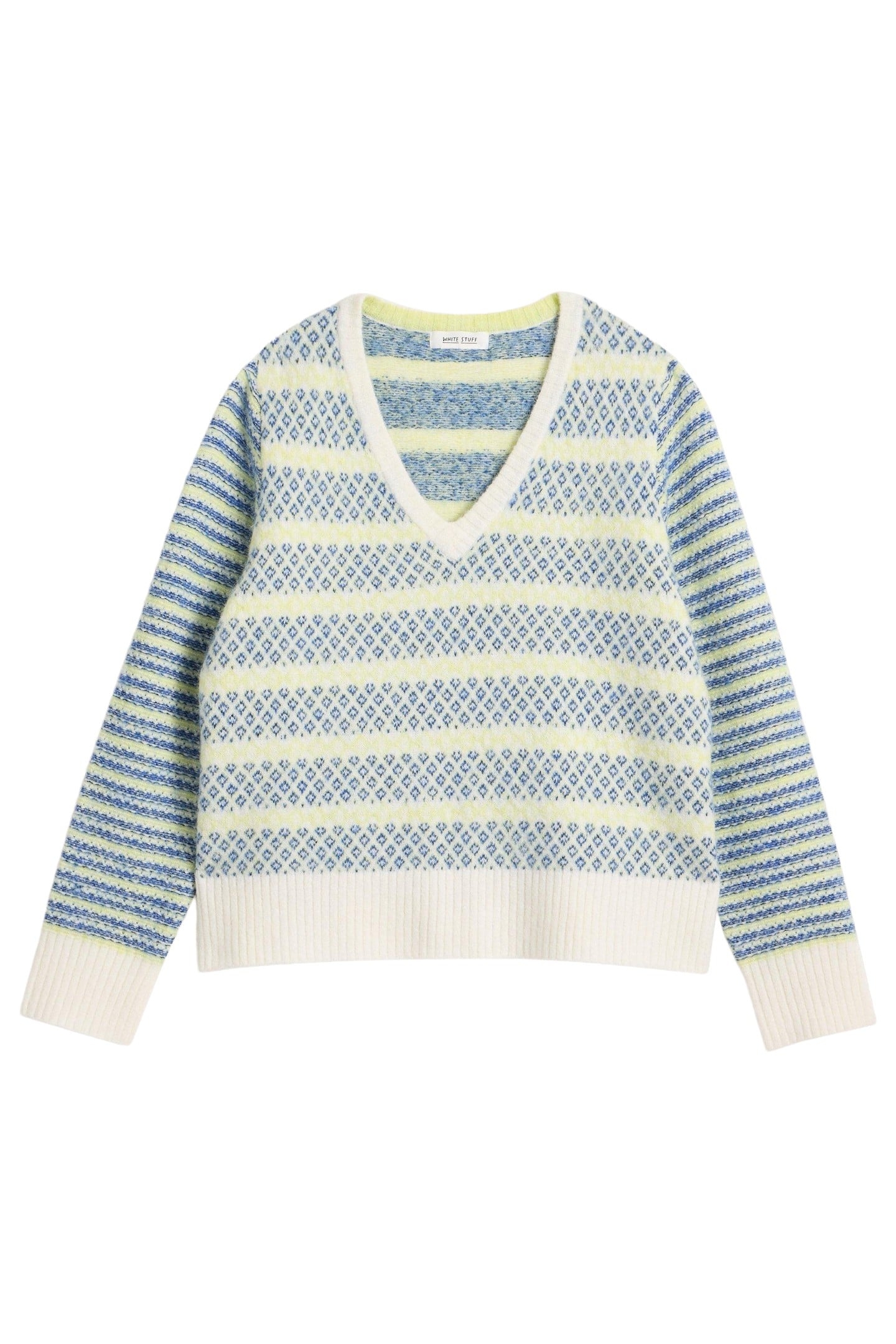 SAMMY STRIPE JUMPER BLUE MULTI 5