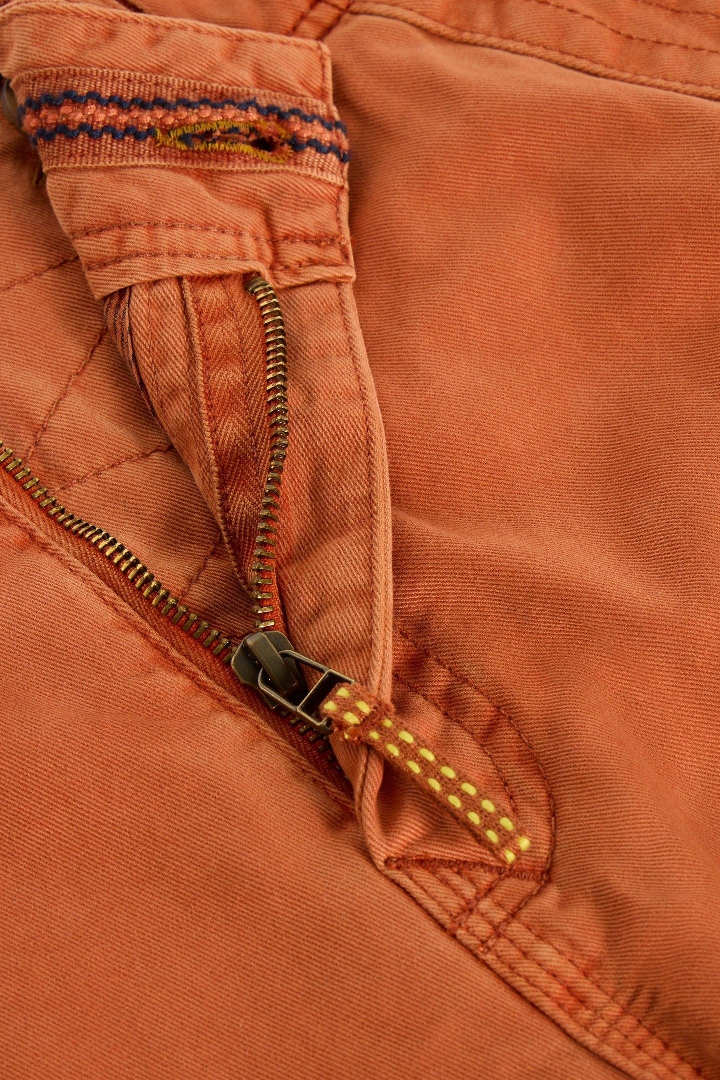 HALSALL ORGANIC CARGO SHORT MID ORANGE 5