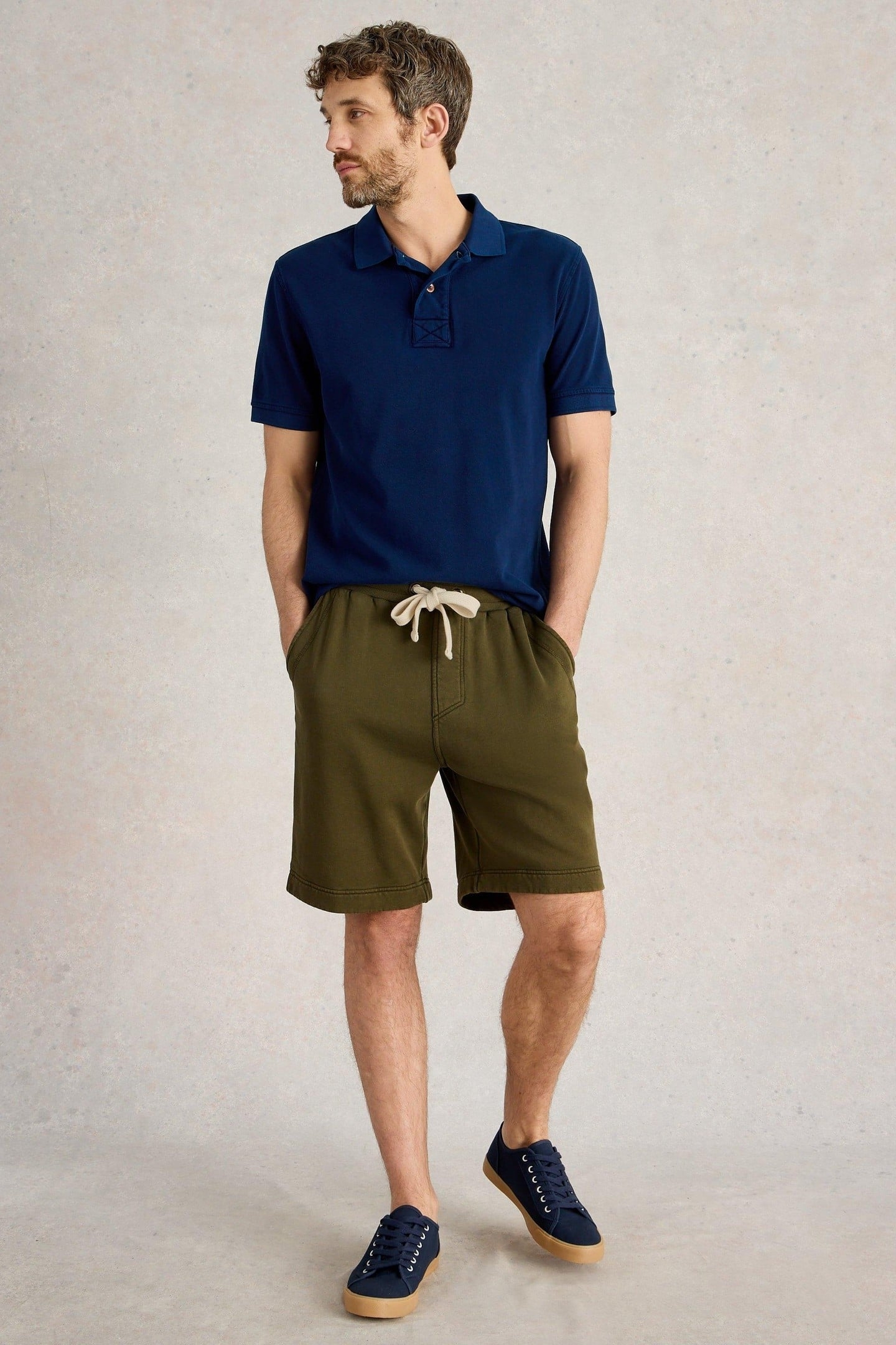 BRAMPTON JERSEY SHORT KHAKI GREEN 2