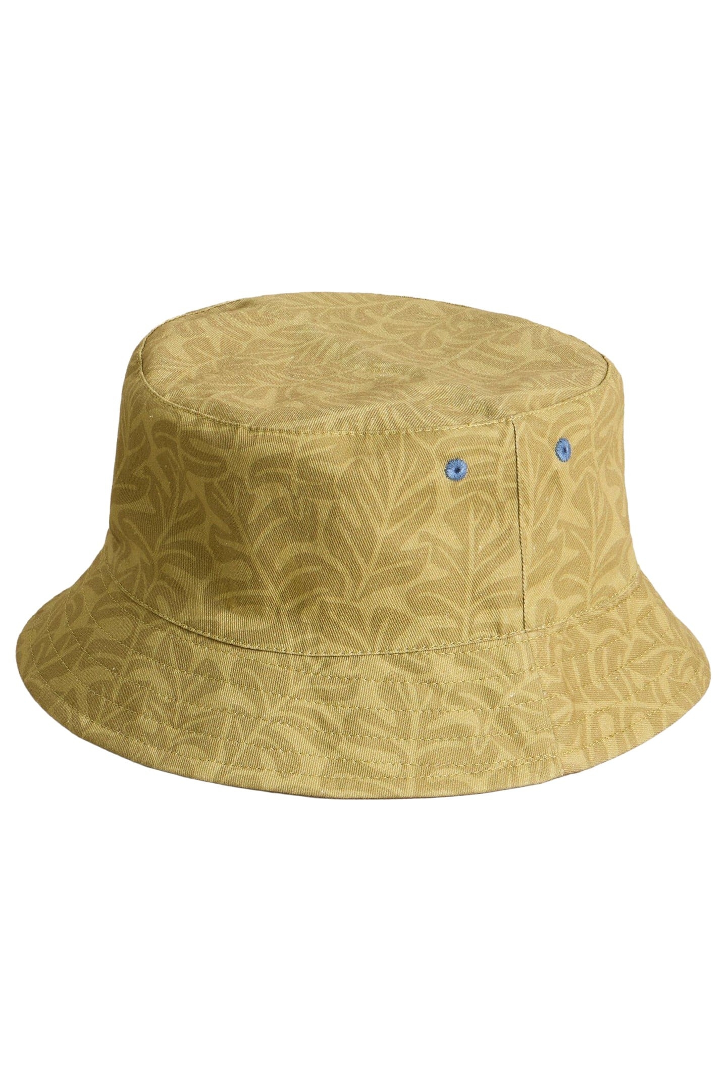 REVERSIBLE BUCKET HAT GREEN PRINT 2
