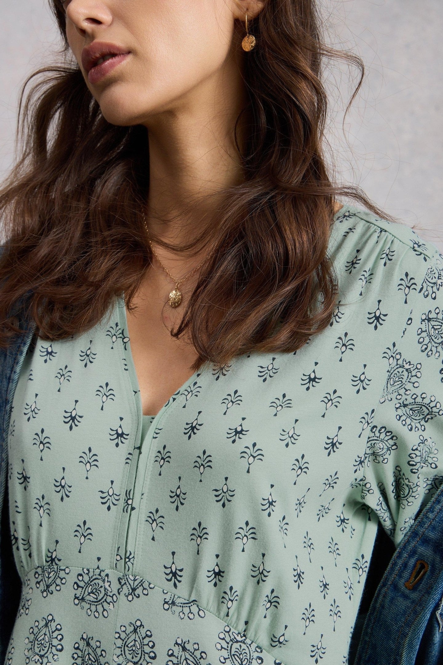 MEGAN JERSEY DRESS LIGHT GREEN 6