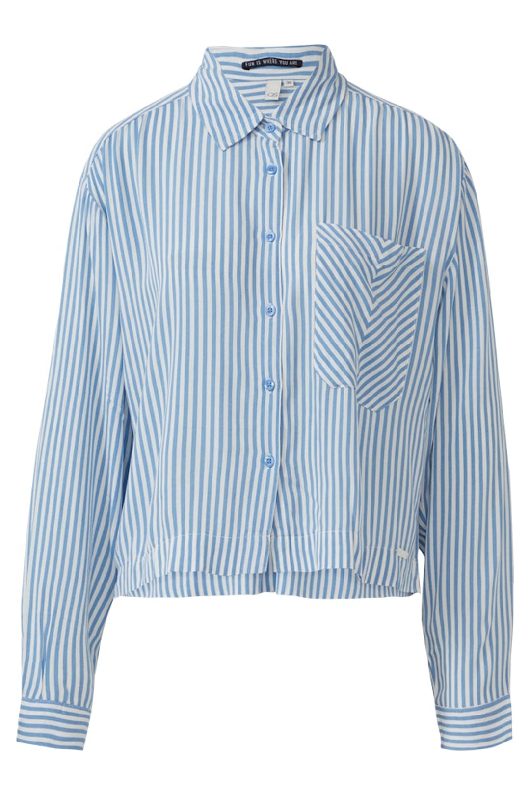 S.OLIVER-QS BLOUSES LIGHT BLUE 4