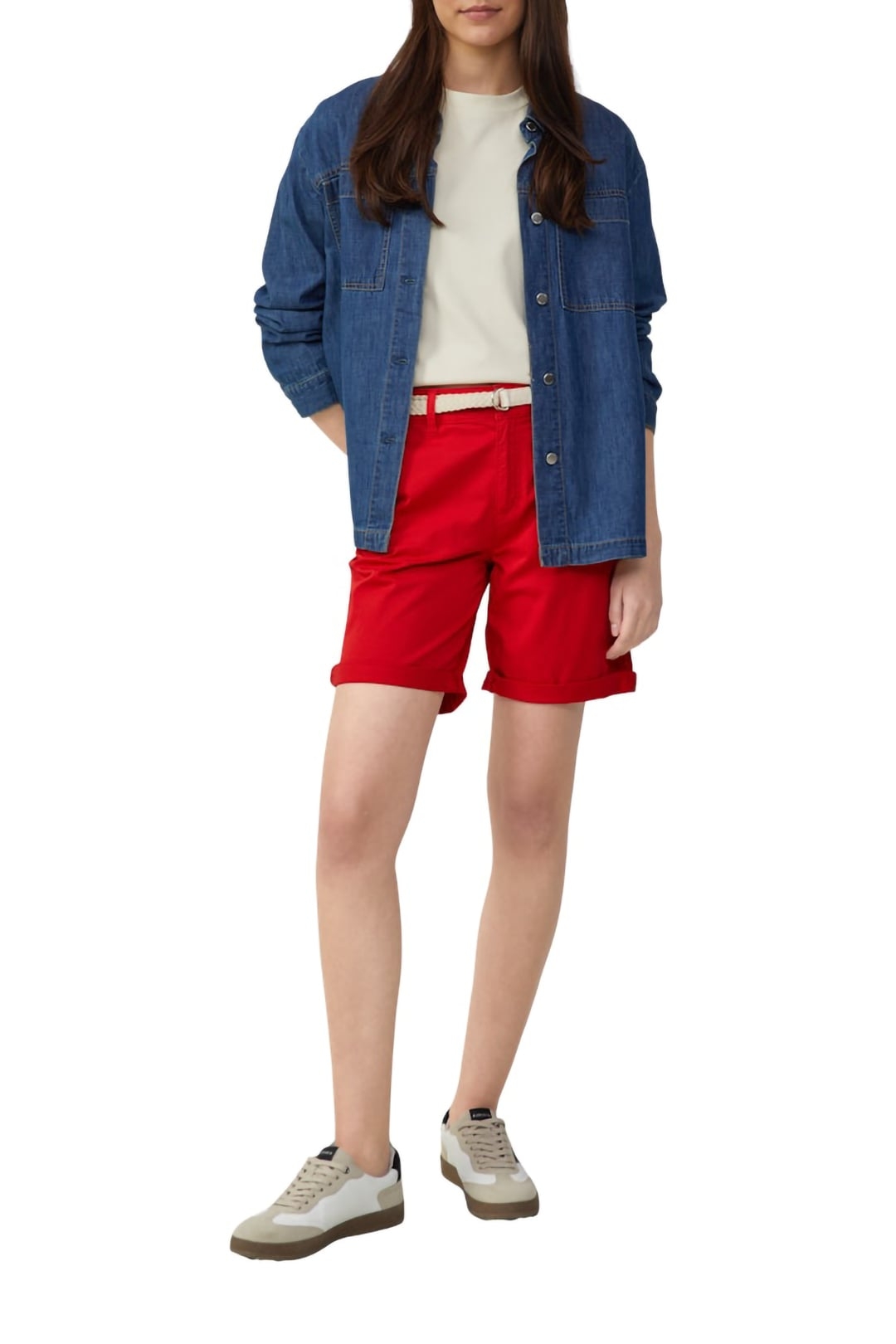 S.OLIVER PANTS RED 2