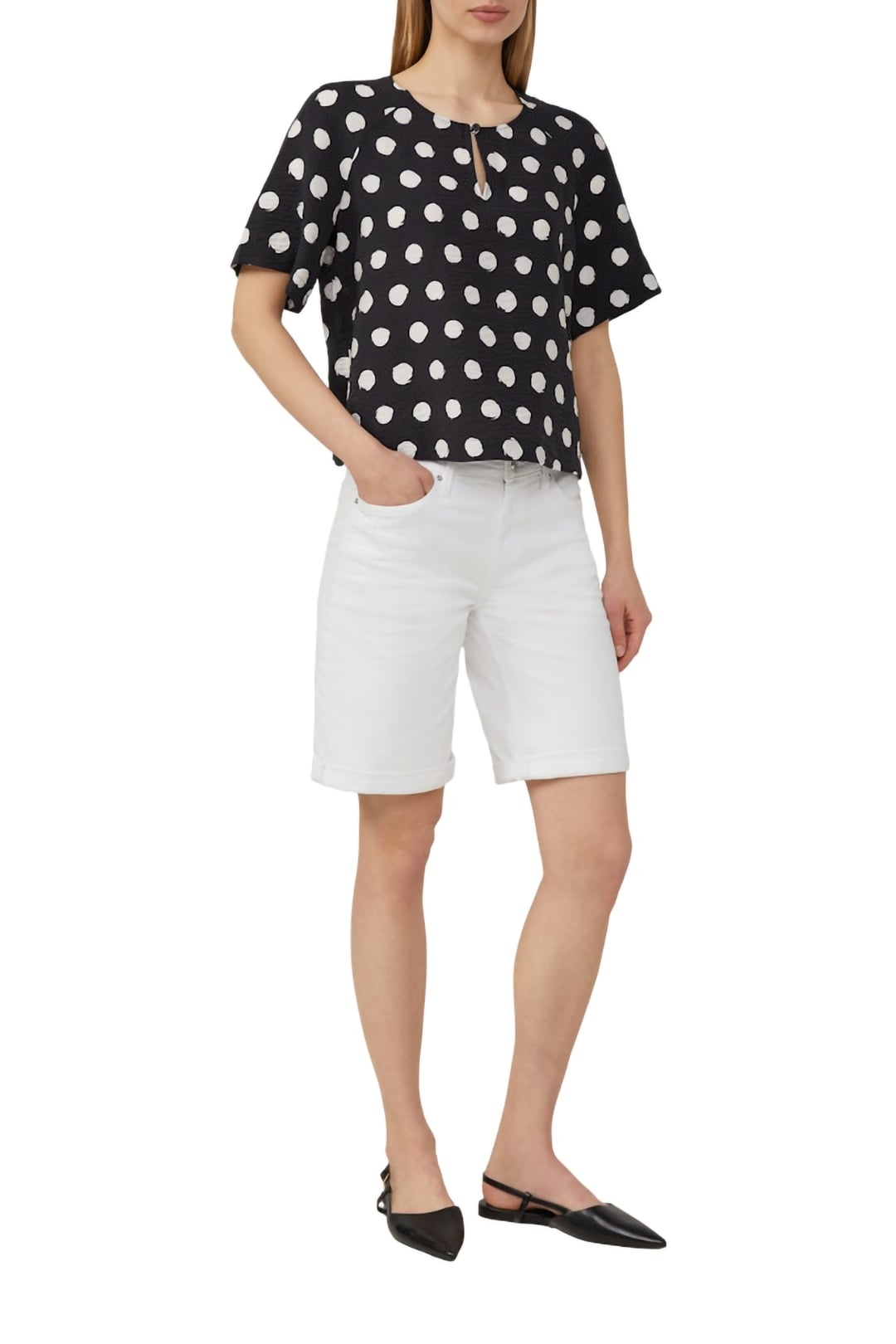 S.OLIVER BLOUSES BLACK 2