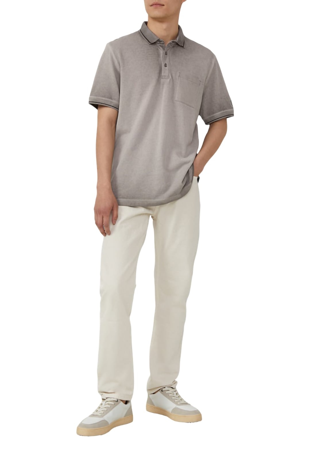 S.OLIVER POLOSHIRTS LIGHT GREY 2