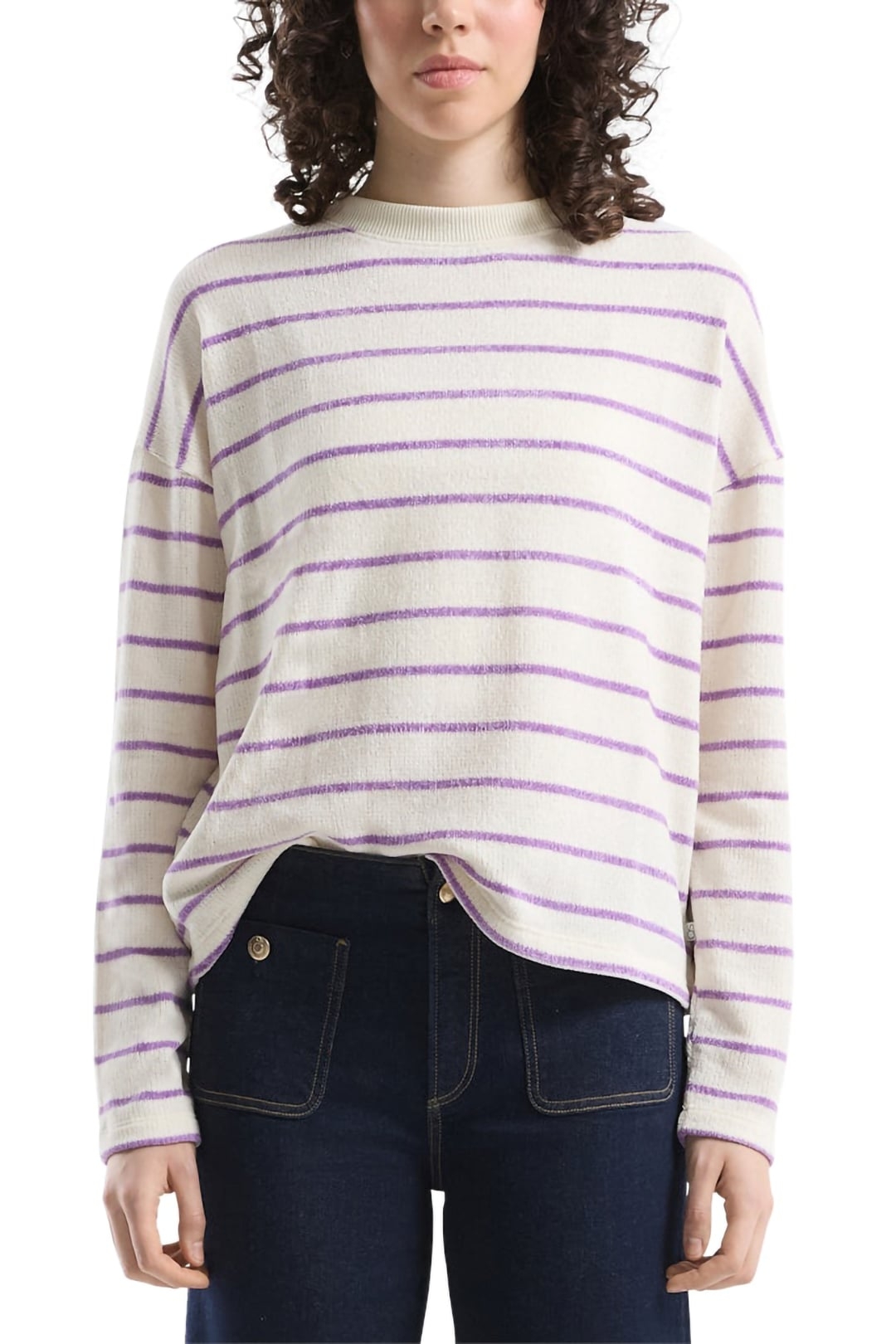 S.OLIVER-QS PULLOVER OFFWHITE 1