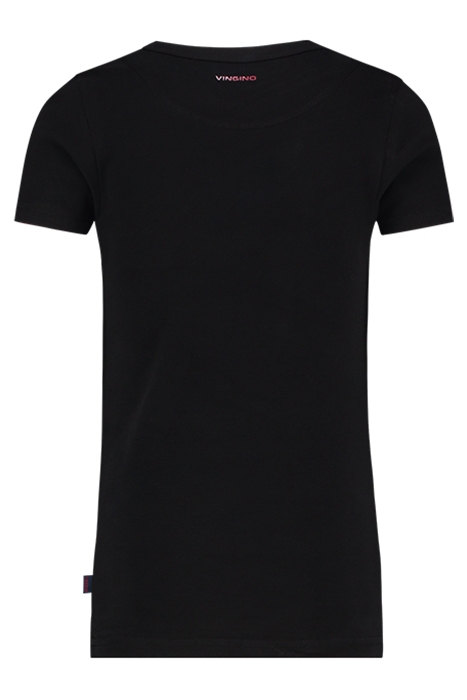 SHORT SLEEVE CREW NECK TS BOYS BLACK 2