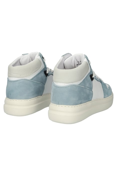 XL28 WHITE LIGHT BLUE - HIGH-TOP SNEAKER WHITE LIGHT BLUE 5