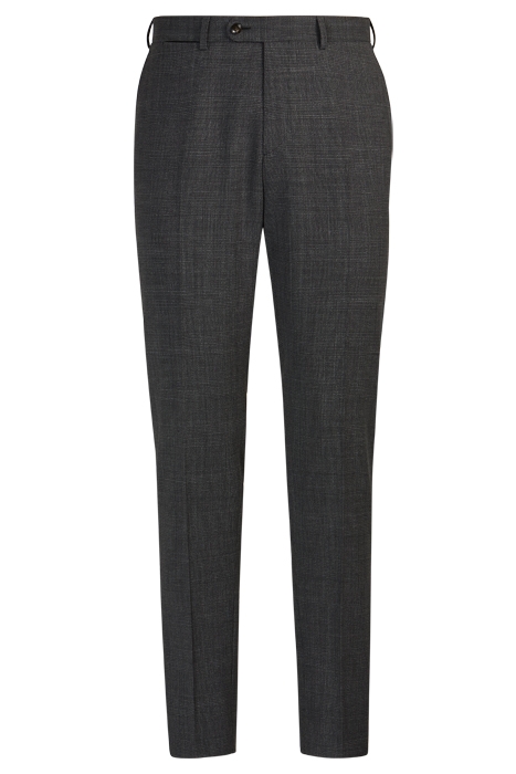 DARK GREY CHECKED BRESCIA TROUSERS 2