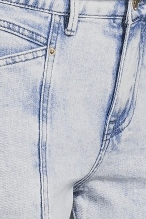 SLIM FIT JEANS LIGHT WEIGHT COTTON BLEACHED DENIM 4