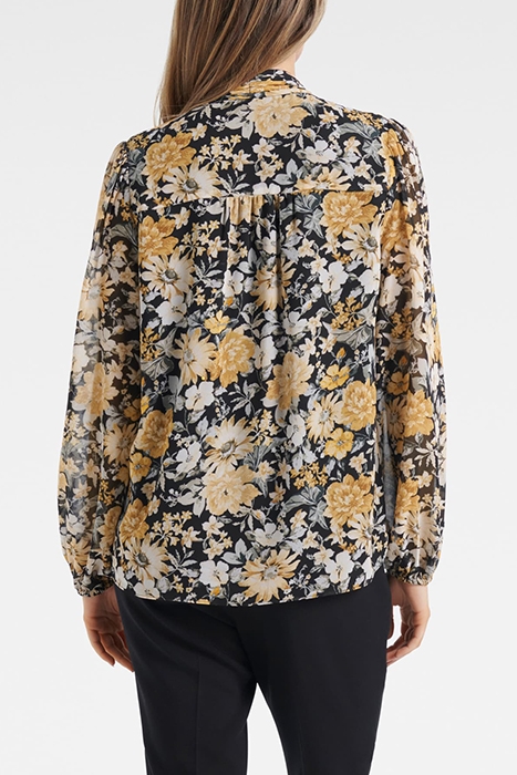 GWEN BUTTON DETAIL BLOUSE SPICED VISTA FLORAL 2