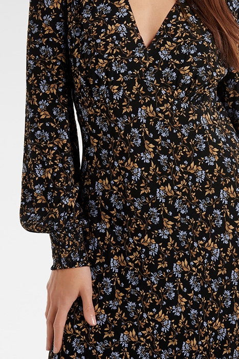 FARAH BIAS CUT MIDI DRESS EVERLY DITSY 4