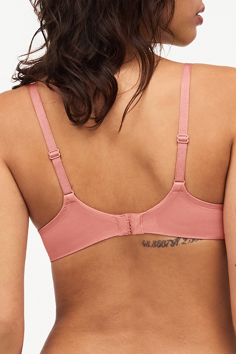 MIDNIGHT FLOWERS - PLUNGE T-SHIRT BRA PEACH DELIGHT 3