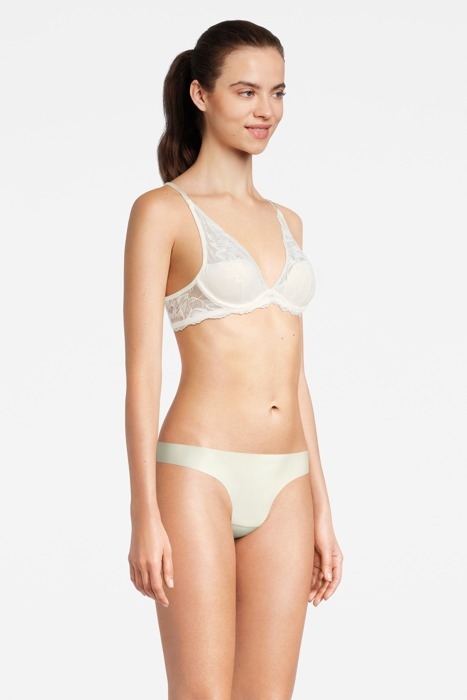LGHT LINED PLUNGE, 101 IVORY 4